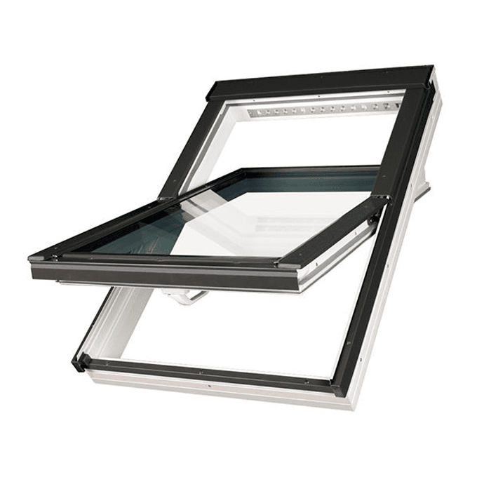 FAKRO Okno dachowe PTP-V U4 78x140 (RAL 9005)