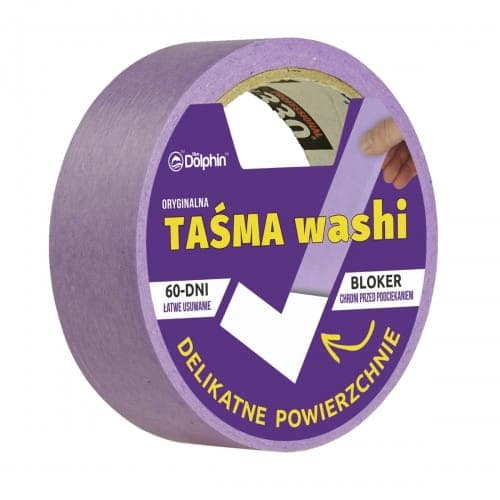 BLUE DOLPHIN Taśma Washi Delikatne Pow.29mm x25m (16//200)