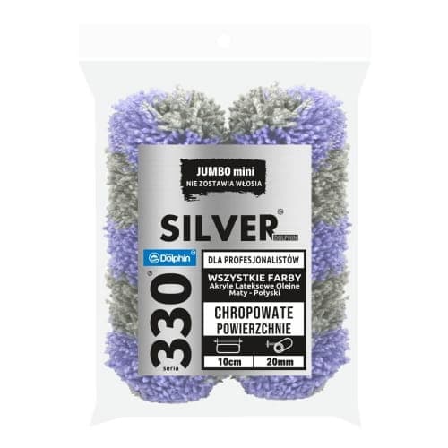 BLUE DOLPHIN Wałek Jumbo mini SILVER SR10W20 x 2 (18/108//28)