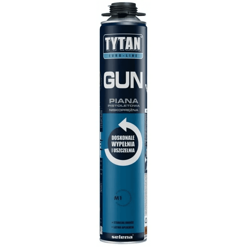 TYTAN EURO-LINE Piana Pistoletowa GUN 750 ml  rękawiczki