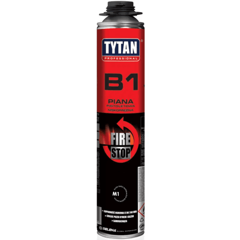 TYTAN PROFESSIONAL 65 Piana Pistoletowa 750 ml  rękawiczki
