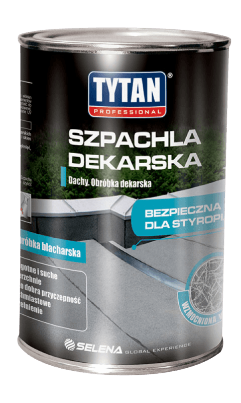 TYTAN PROFESSIONAL Szpachla dekarska 310 ml czarny