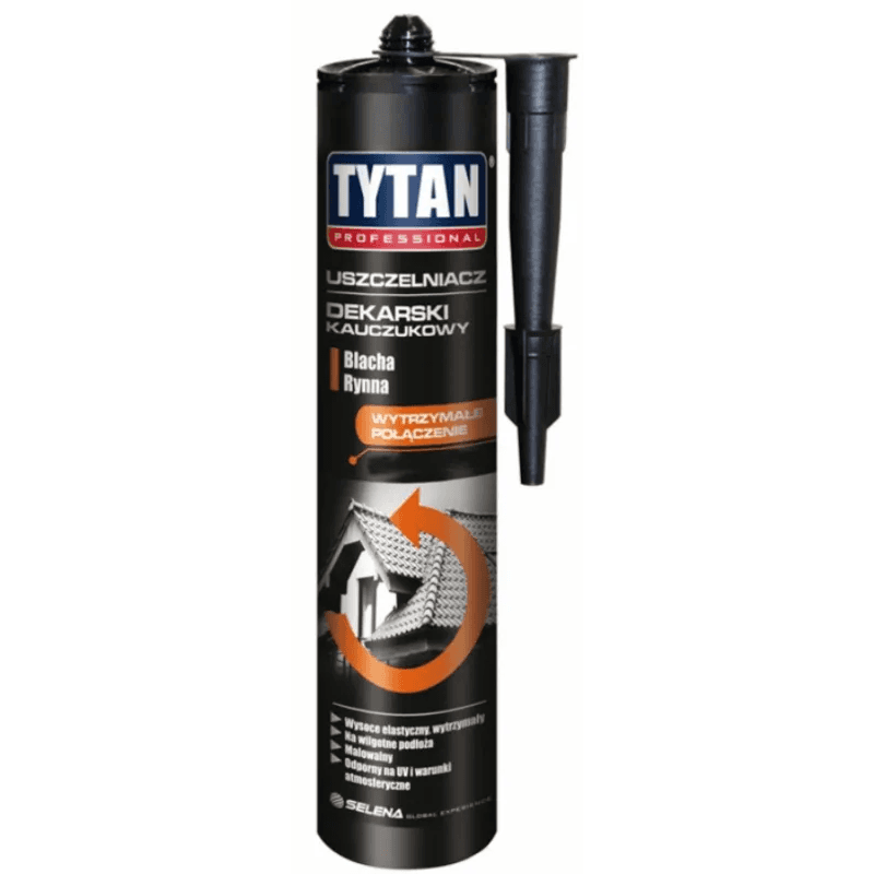 TYTAN PROFESSIONAL Uszczelniacz dekarski specjalistyczny 310 ml brązowy