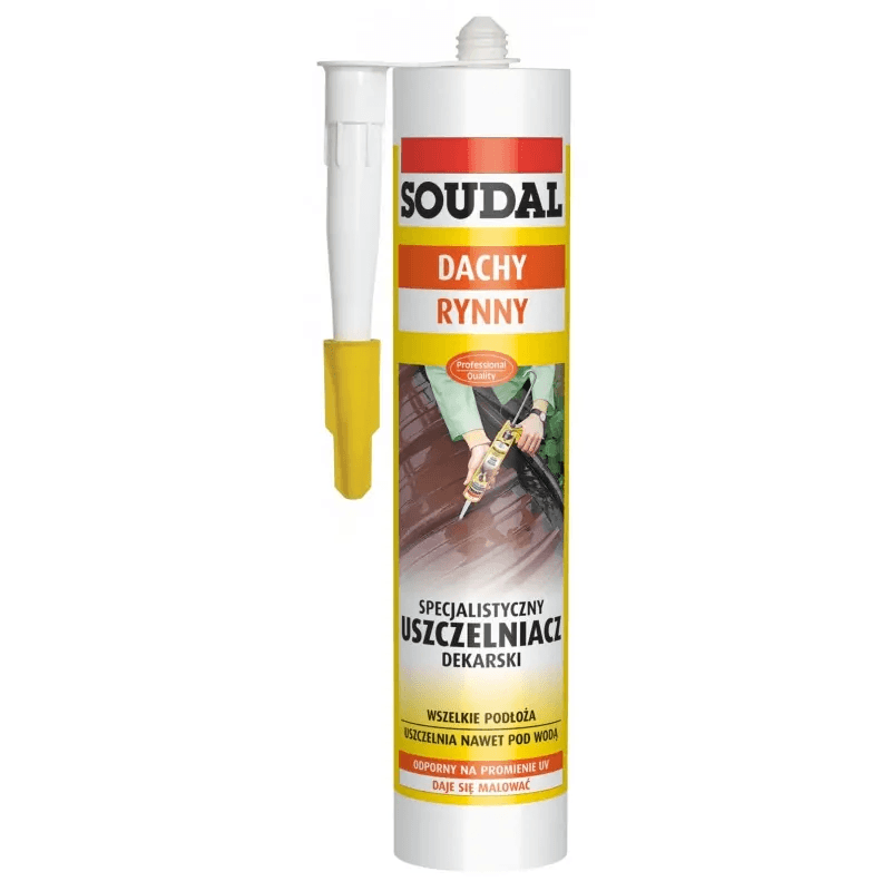 SOUDAL Specjalistyczny uszczelniacz dekarski 300ML czerwony