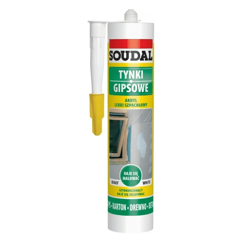 SOUDAL Akryl lekki szpachlowy biały 280 mL