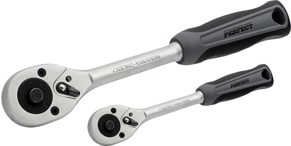 STALCO Rękojeść z grzechotką CR-V 1/2"