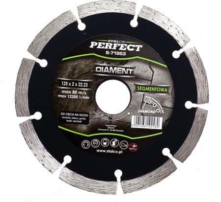 STALCO Tarcza diamentowa segmentowa, 125mm
