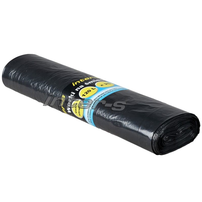 MOTIVE Worki na śmieci 120 l. 25 szt., zdjęcie 1