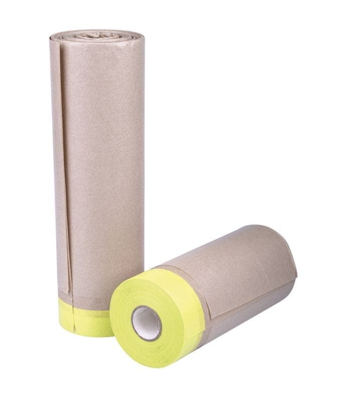 MOTIVE Papier malarski z taśmą 25mm/450mm/20m, zdjęcie 1
