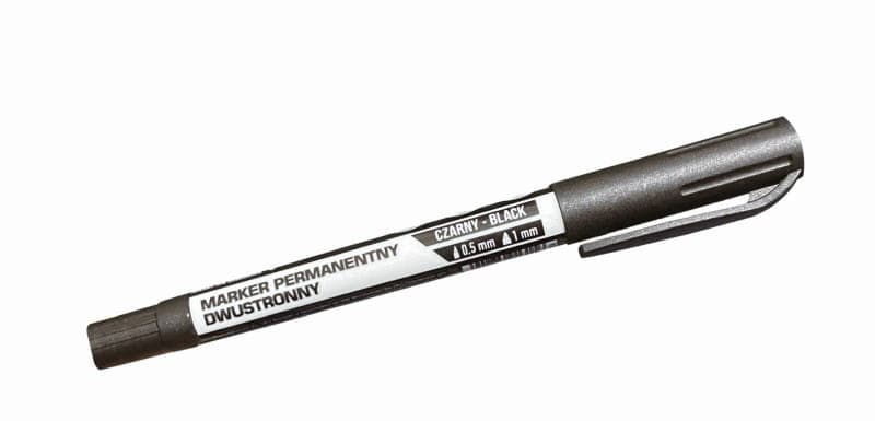 MOTIVE Marker  dwustronny czarny