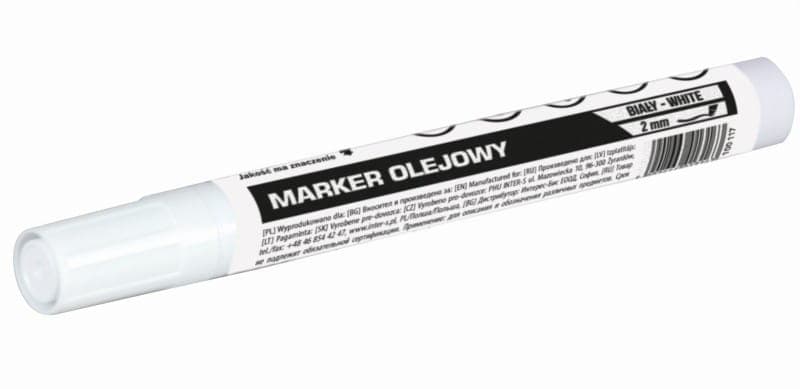 MOTIVE Marker olejowy  biały