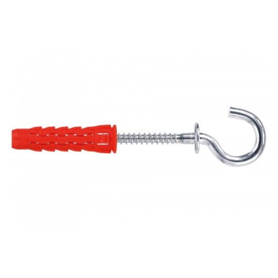 WKRĘT-MET Kołki uniwersalne z hakiem półpełnym 8,0 x 40 (25szt), miniatura 3