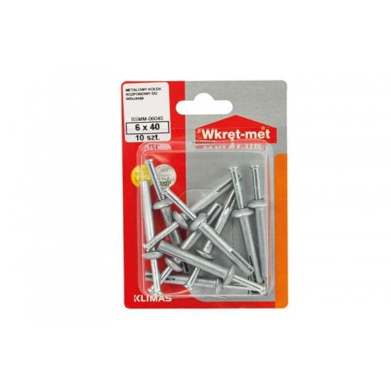 WKRĘT-MET Kołki szybkiego montażu metalowe 6 x 40 (100szt), miniatura 4