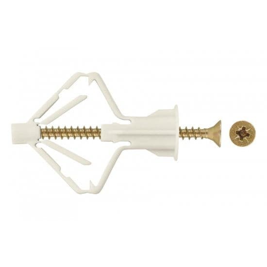 WKRĘT-MET Kołki do karton gipsu 10 x 50 nylon (100szt), miniatura 4