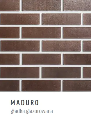 Cegła klinkierowa Roben Maduro (glazurowana gładka)