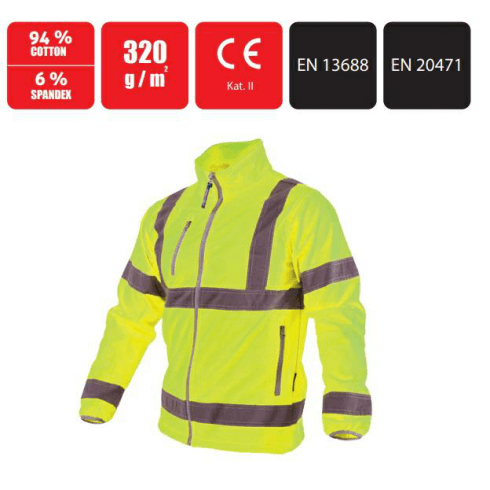 STALCO Softshel odblaskowy, miniatura 4
