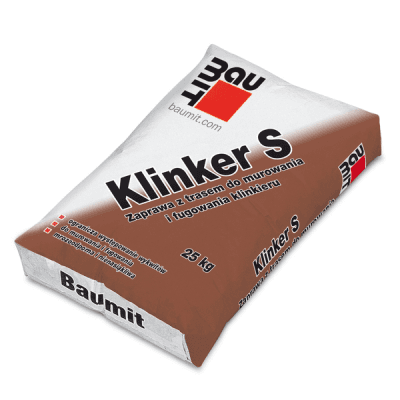 BAUMIT Zaprawa z trasem do klinkieru Klinkier S, 25kg