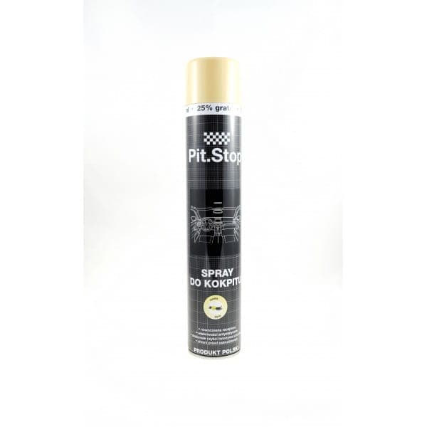 PIT STOP Spray do kokpitu o zapachu vanilia 750ml
