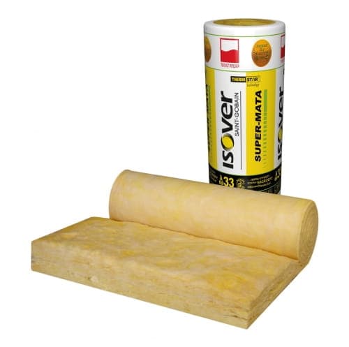ISOVER Super-Mata 200mm — wełna szklana, 2,88 m²/rolka