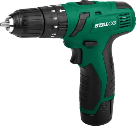 STALCO Wiertarko-wkrętarka akumulatorowa 12V z udarem 20Ah