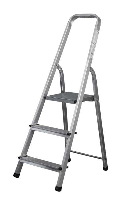 STALCO Drabina Domowa Aluminiowa, 3 stopnie (120kg), miniatura 2