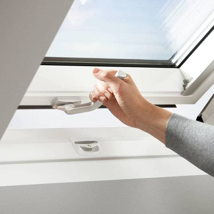 VELUX Okno drewniane 3-szybowe otwierane od dołu GLL 1061B (MK06 78x118), miniatura 15