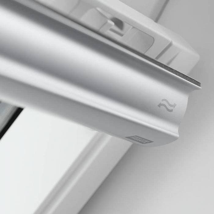 VELUX Okno drewniano-poliuretanowe 3-szybowe GLU 0061 (MK08 78x140), Biały, miniatura 15