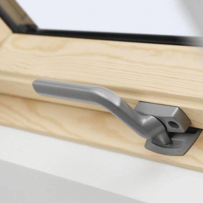 VELUX Okno drewniane 2-szybowe otwierane od dołu GZL 1051B (MK06 78x118), miniatura 9