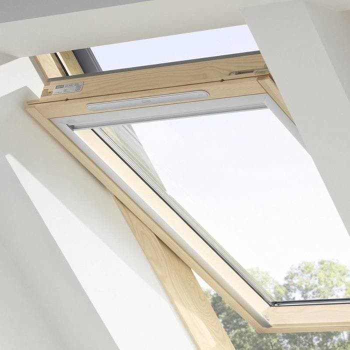 VELUX Okno drewniane 2-szybowe otwierane od dołu GZL 1051B (MK06 78x118), miniatura 11