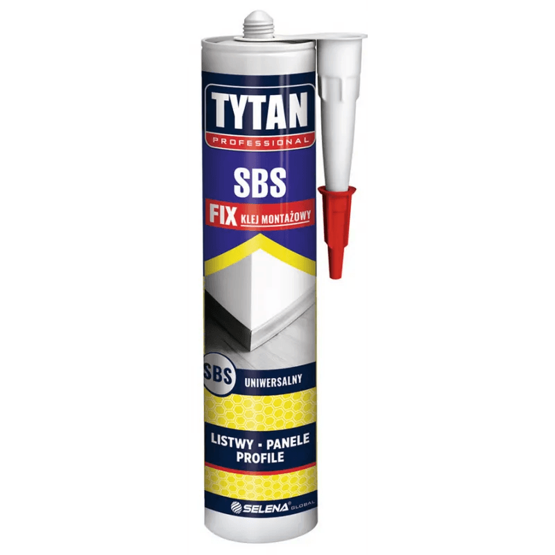TYTAN PROFESSIONAL SBS FIX Klej montażowy 290 ml żółty, miniatura 2
