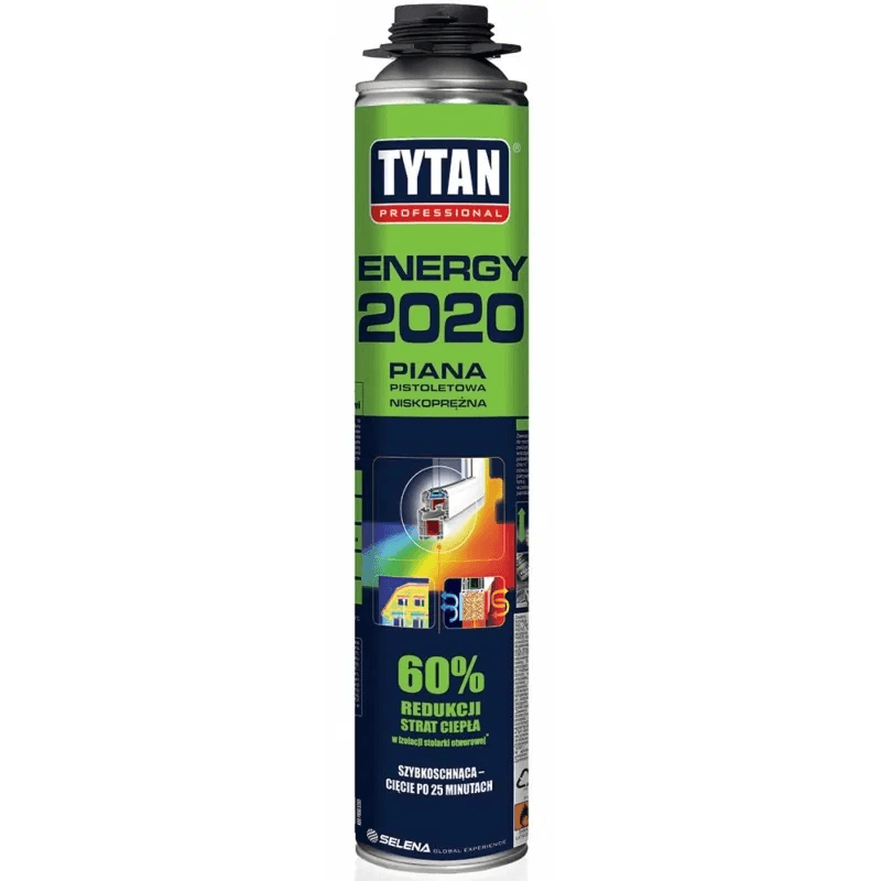 TYTAN PROFESSIONAL Energy 2020 Piana Pistoletowa 750 ml  rękawiczki, miniatura 2