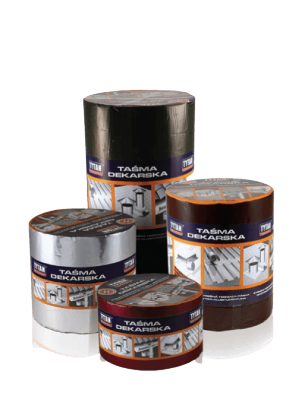 TYTAN PROFESSIONAL RS TAPE Taśma dekarska uszczelniająca wzmocniona 15cm x 10m antracyt, miniatura 2