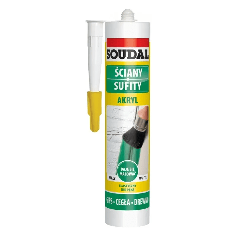 SOUDAL Akryl biały 280 mL, miniatura 2