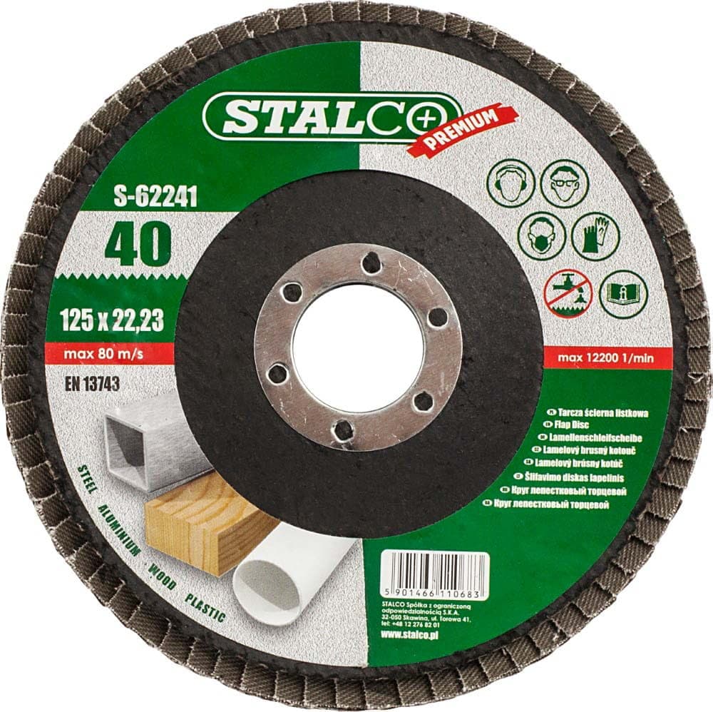 STALCO Tarcza listkowa 125, zdjęcie 2