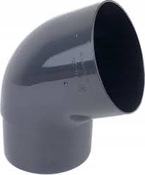 GALECO PVC Kolano 67° (50), Grafitowy (RAL 7021)