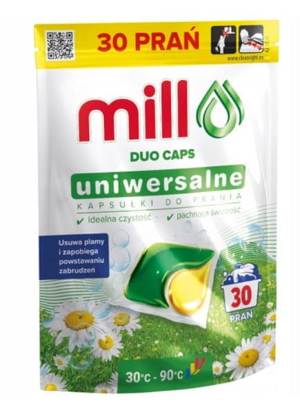 MILL professional kapsułki do prania uniwersalne NEW 30szt, miniatura 2