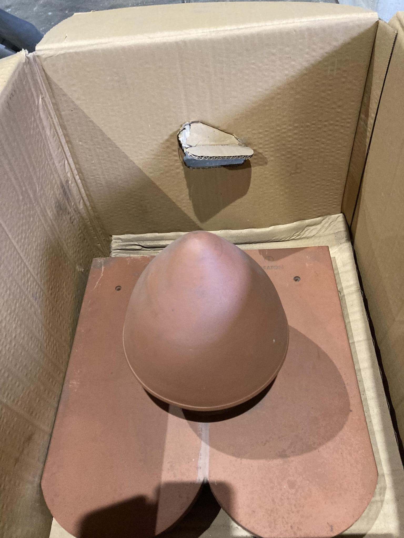 Kominek odpowietrzający instalację sanitarną Creaton Klassik 100 kolor miedź