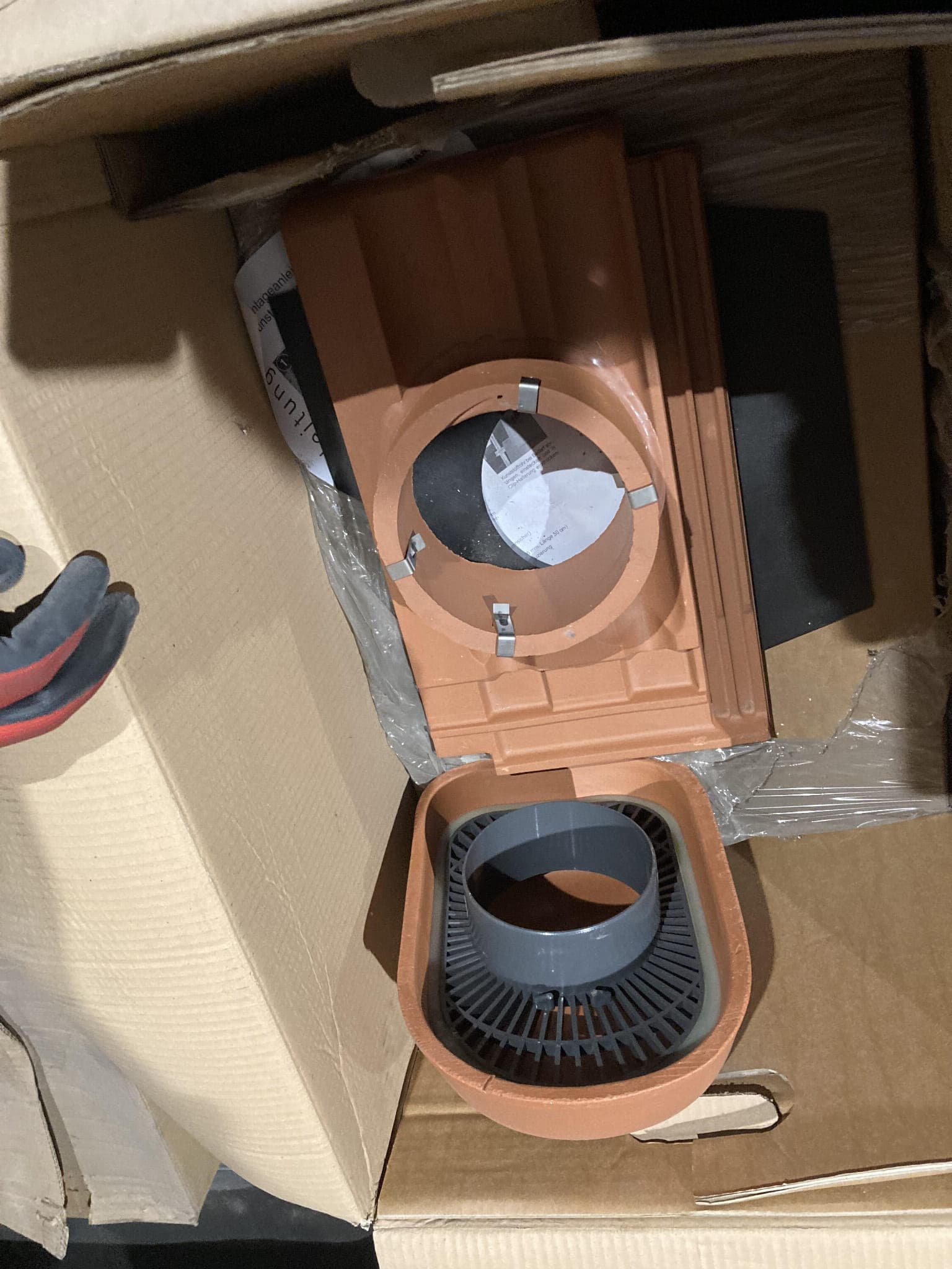 Kominek 125 Koramic E20 kolor naturalna czerwień