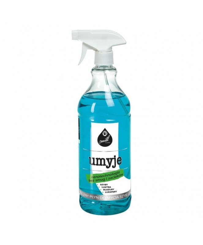 MILL clean UMYJE płyn do mycia szyb,luster,glazury 1,22l