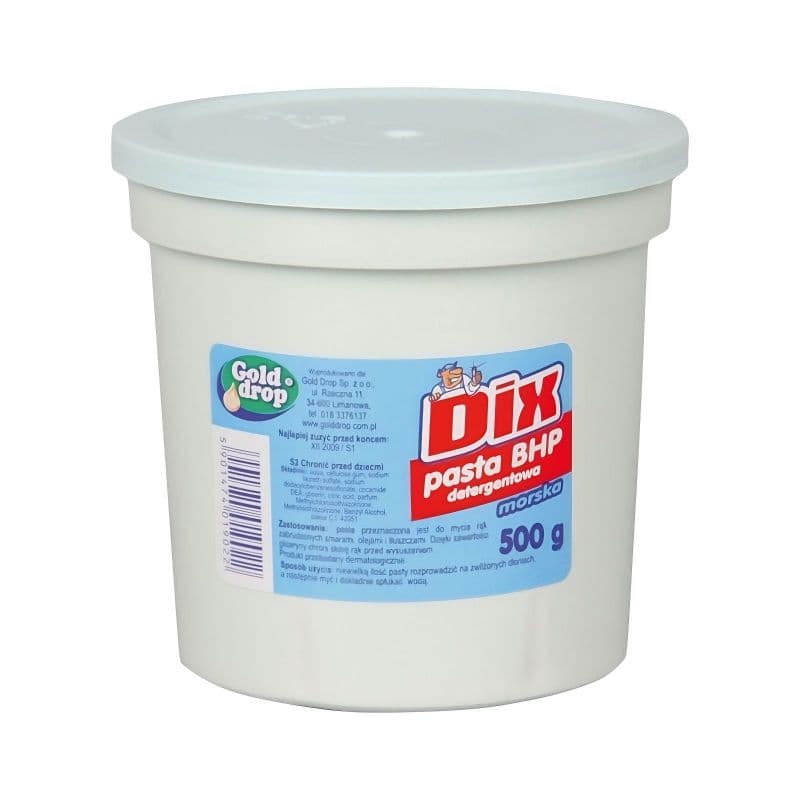 DIX 500g pasta BHP  DETERGENTOWA MORSKA