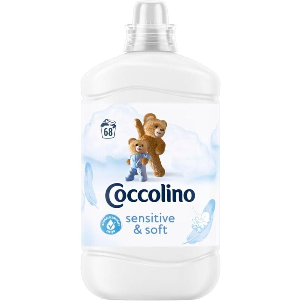 COCCOLINO 1,7l /68p płyn do płukania SENSITIVE&SOFT