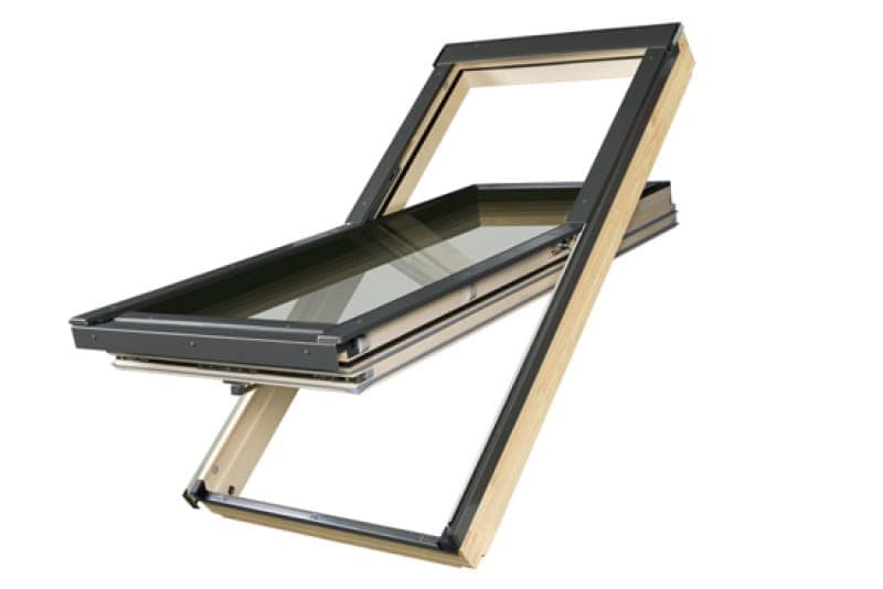 Okno Fakro Lux FTT U6 78x140 RAL 7016