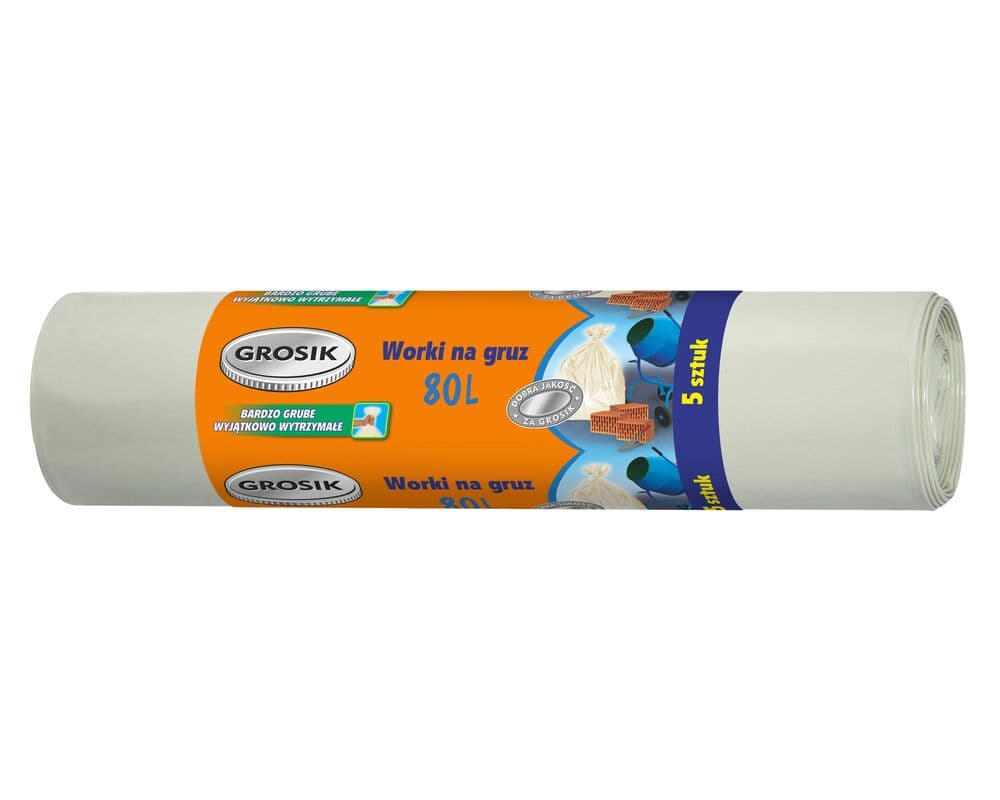 GR Worki LD na gruz 80l 5szt, zdjęcie 1