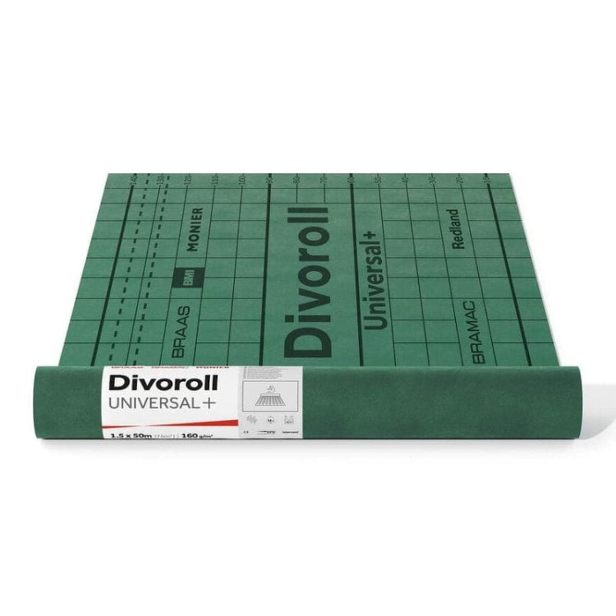 BRAAS Membrana dachowa Divoroll Universal+ 2S (150 cm, 50 mb), miniatura 5