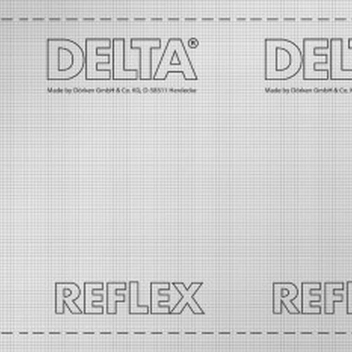 DORKEN Energooszczędna wiatro- i paroizolacja DELTA®-REFLEX (1,5 m x 50 m)