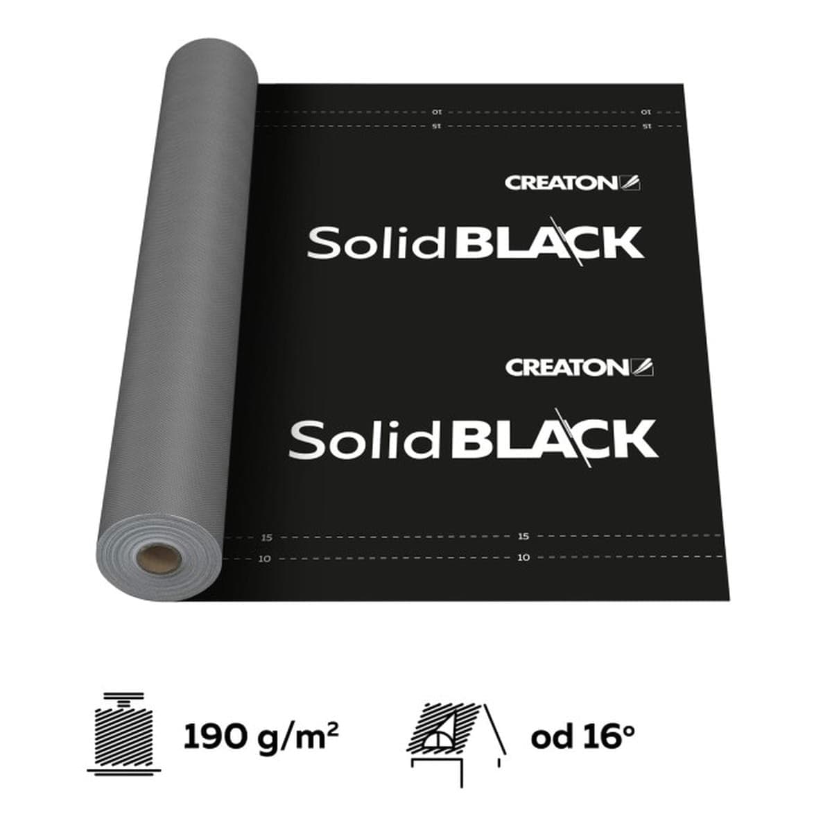 Folia CREATON Solid BLACK