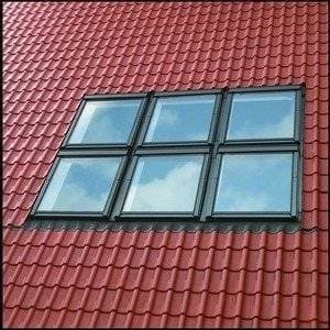 VELUX Kołnierz do okna dachowego kombi EKZ 0021E (MK06 78x118), miniatura 2