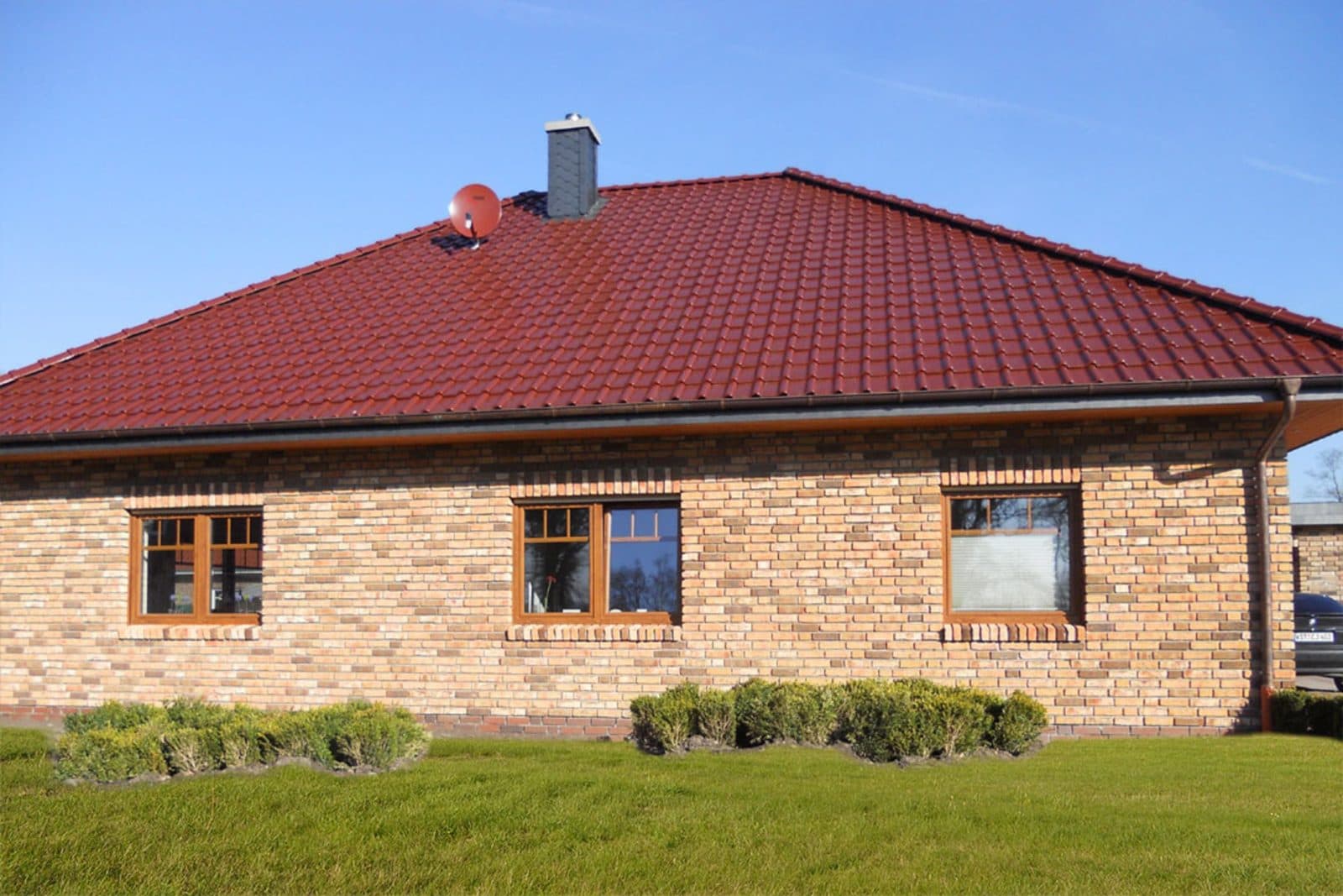 Dach pokryty Röben, przykładowa realizacja