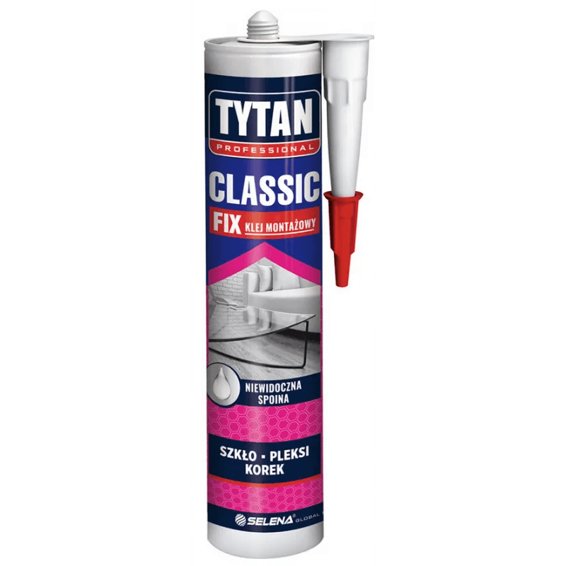 TYTAN PROFESSIONAL CLASSIC FIX Klej montażowy 290 ml bezbarwny, zdjęcie 1