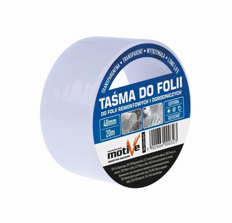 MOTIVE Taśma do folii 48mm/20m, zdjęcie 1